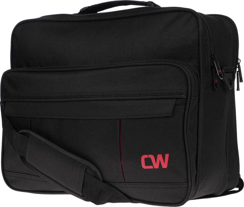 Flugbegleiter Arbeitstasche Messenger Tasche Umhängetasche Schwarz DIN A4 Uni