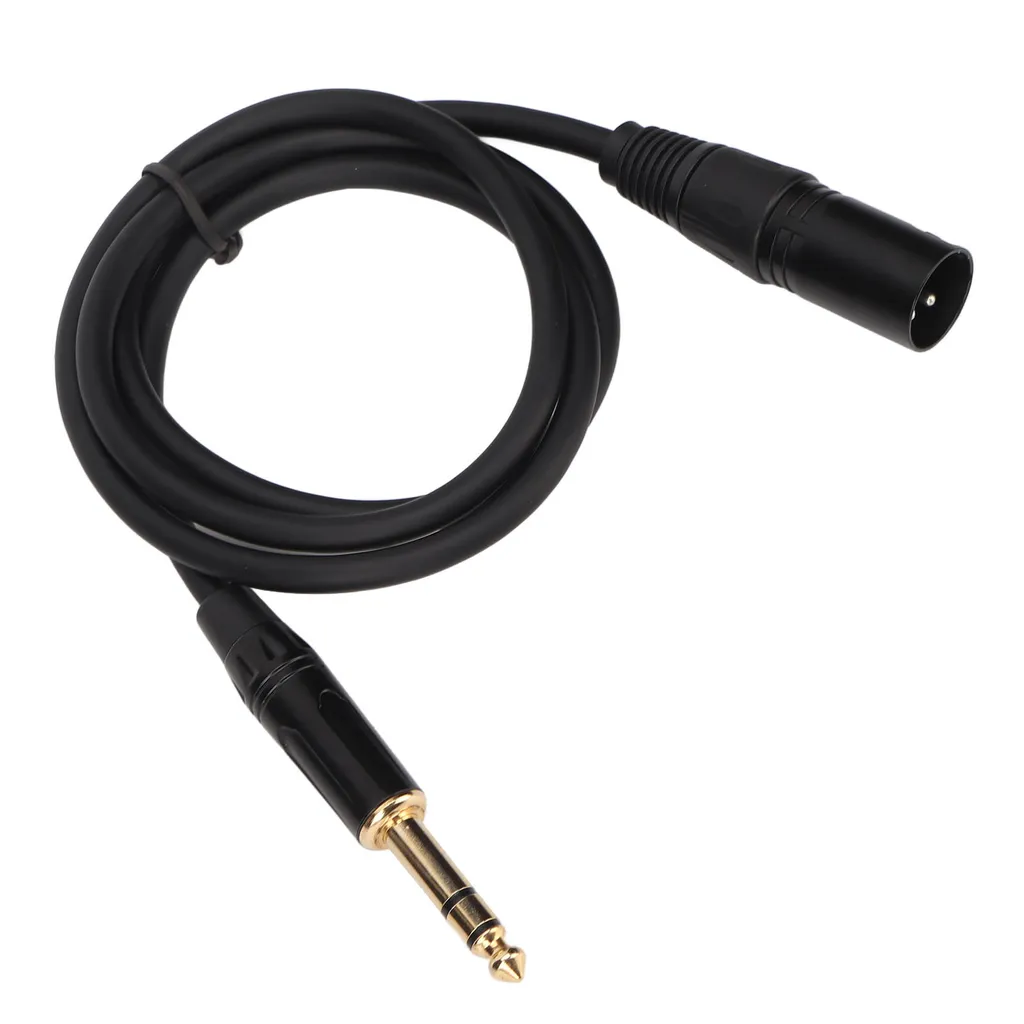 6.cavo da 35 mm a XLR, cavo da 6,35 mm maschio a XLR maschio, cavo da 1/4 di pollice maschio a XLR maschio, cavo da 1/4 di pollice a XLR bilanciato, cavo microfonico stereo da 6,35 mm a XLR, cavo audio da 6,35 mm a XLR - 7
