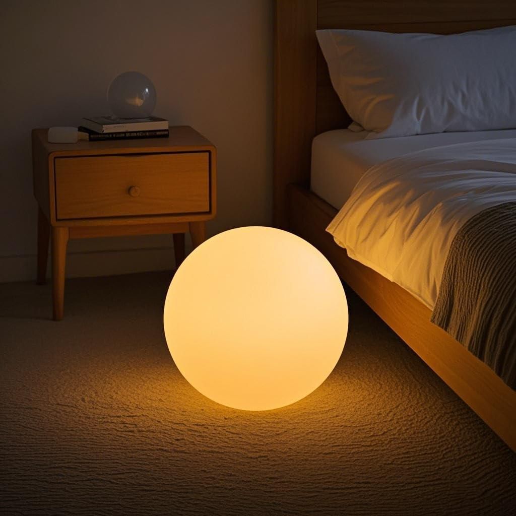 LED Leuchtkugel 40 cm wasserdicht, 13 Farben Produktbild 