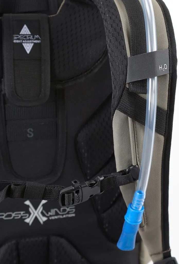 Sac à dos Nitro Slash 25 Pro robuste avec finition Waxed Lizard grise - 11