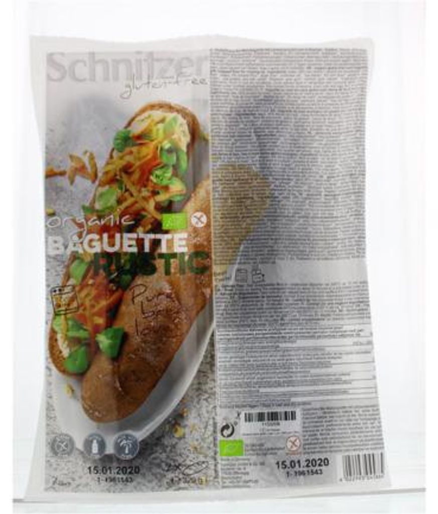 Schnitzer Baguette Rustic  (2 X 160 gr) Productafbeelding 