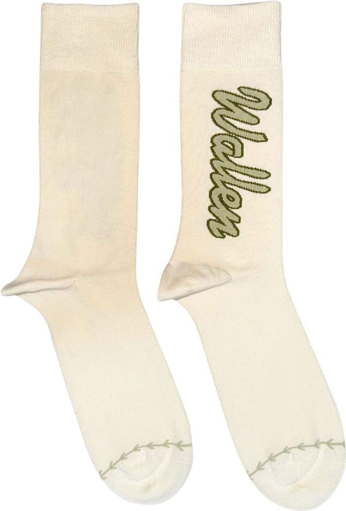 Morgan Wallen - Knöchelsocken für Herren/Damen Unisex RO14715 (40,5 EU - 45,5 EU) (Natürlich/Grau)