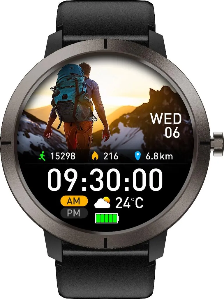 Montre Connectée GPS pour Randonnée et Sport avec Appels Bluetooth