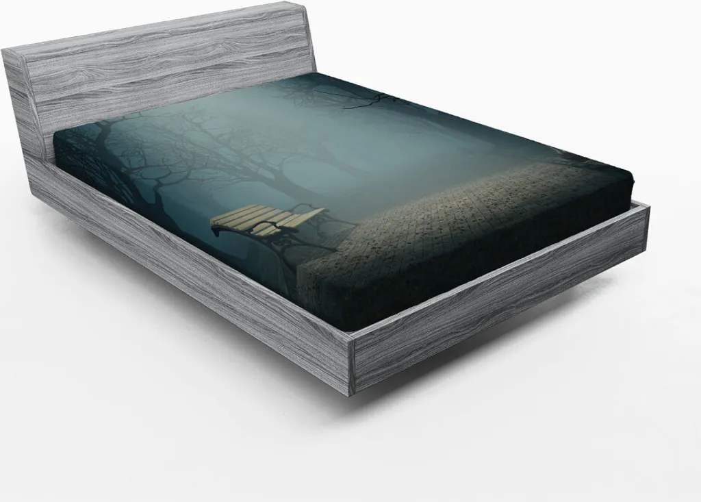 Drap-housse 180x200 thématique, Fini les lits ternes, Design Forêt Noire