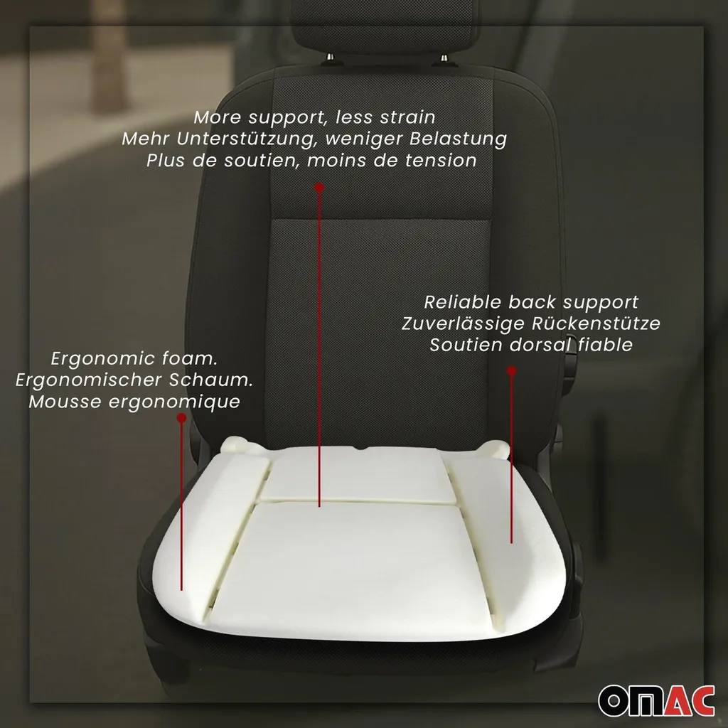 CHROMEMASTER - Compatibile con Peugeot Partner 1997-2008 | Sedile, Schiuma del Sedile, Inserto in Schiuma per i Sedili Anteriori; Sostituisci l'Inserto del Sedile e Goditi un Nuovo, Comodo Sedile