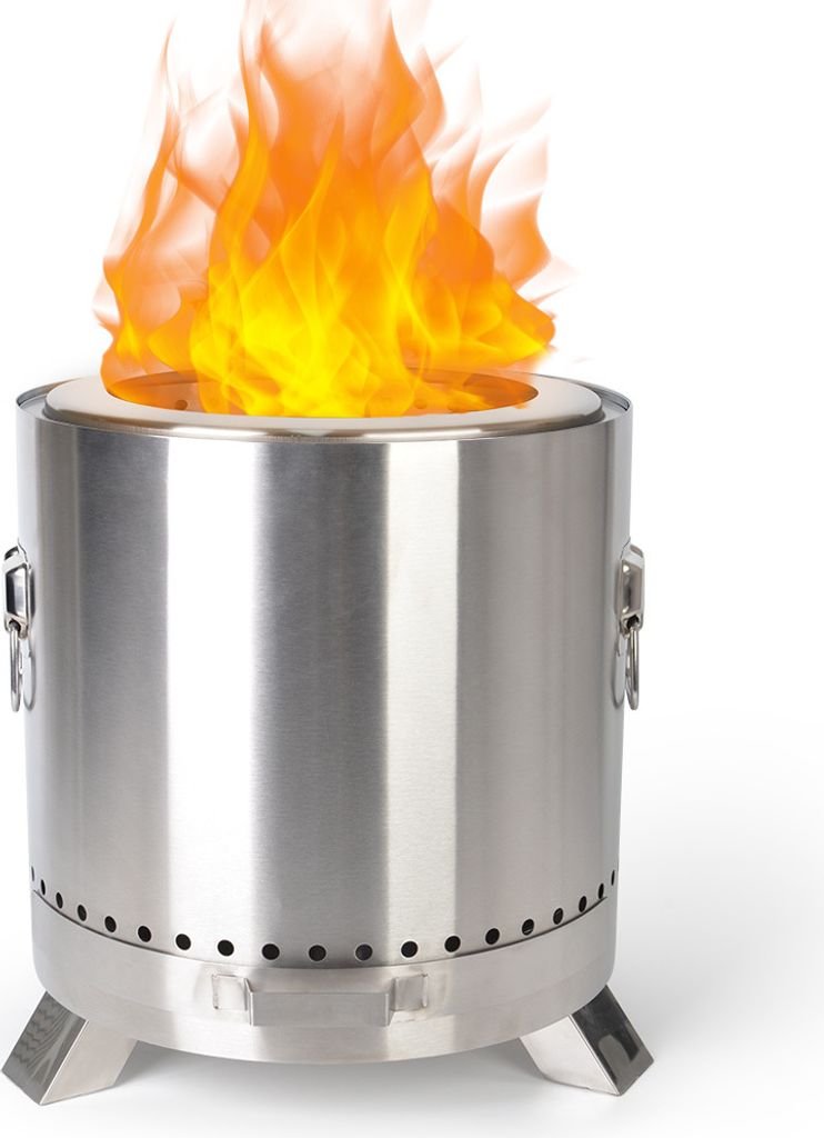 BPT Feuerschale Outdoor-Kamin aus Edelstahl,Tragbare Produktbild 1