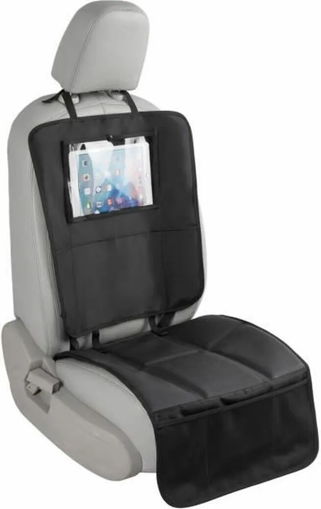 2 Pezzi protezioni per seggiolini auto per bambini, protezioni impermeabili per bambini da esterno, adatte per seggiolini auto, per l'addestramento al vasino dei più piccoli (blu, grigio