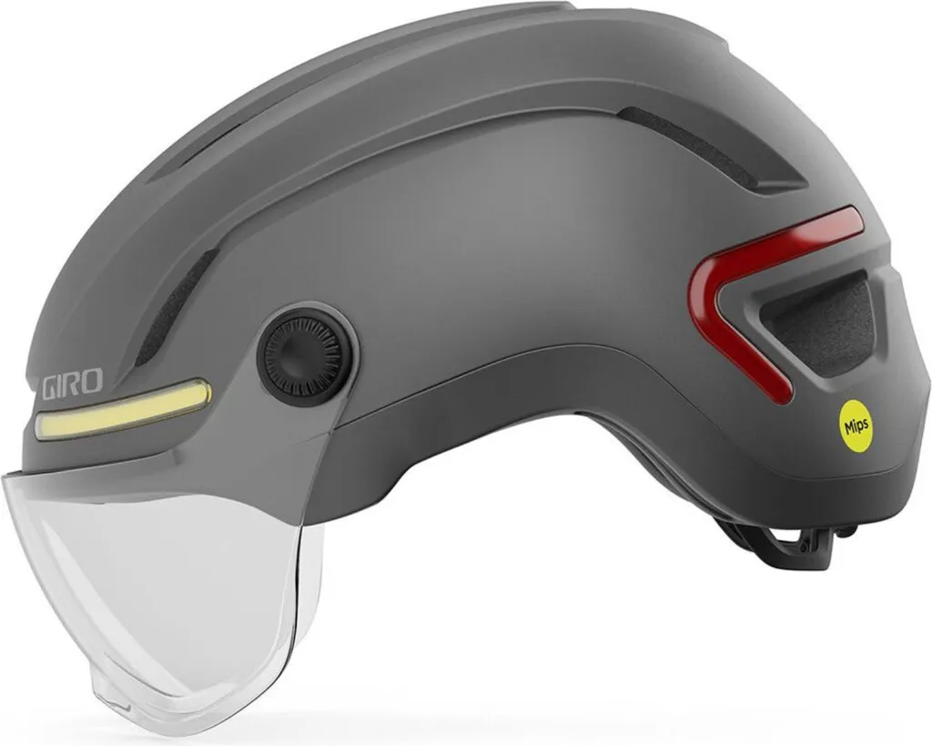 Casque vélo urbain Giro Ethos Shield MIPS avec feux LED connectés