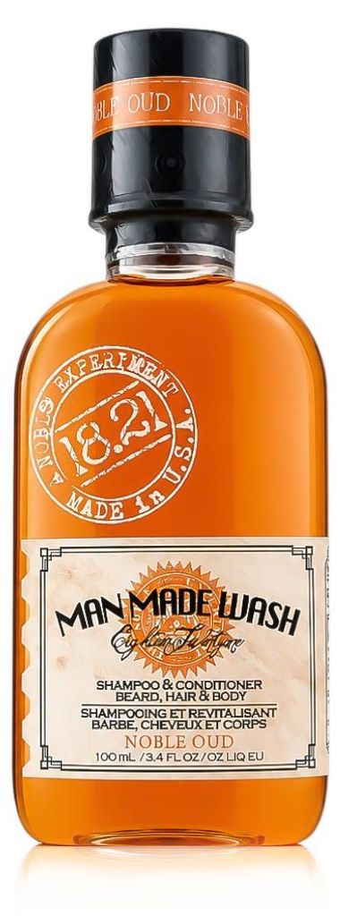 18.21 Man Made, Jabón líquido corporal, champú y Imagen del producto 