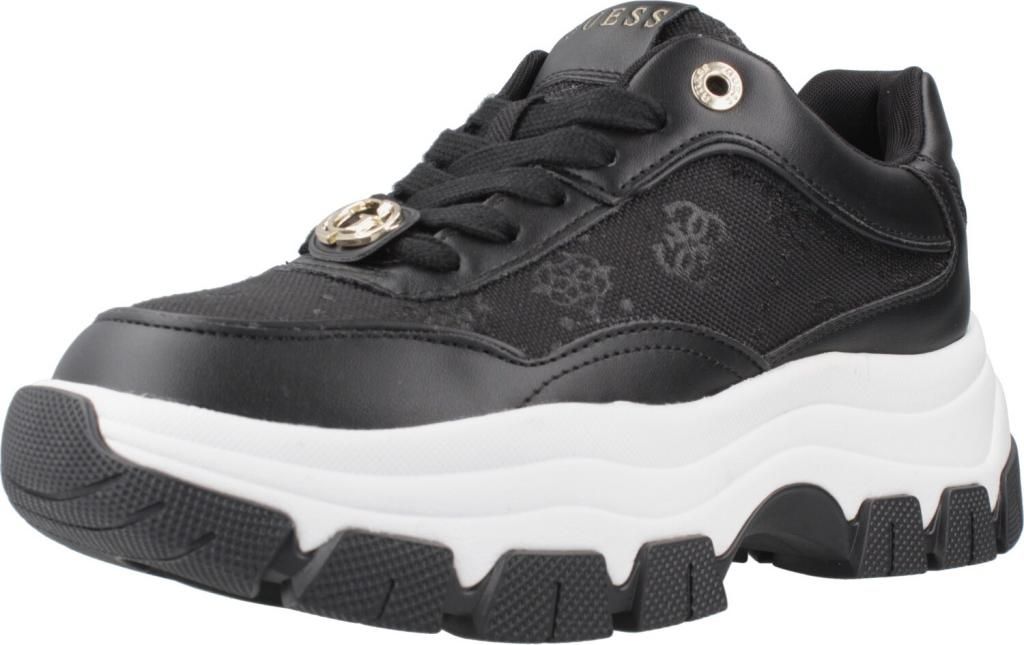 Guess Berrett 2 Sneakers Laag - Zwart - Maat 39