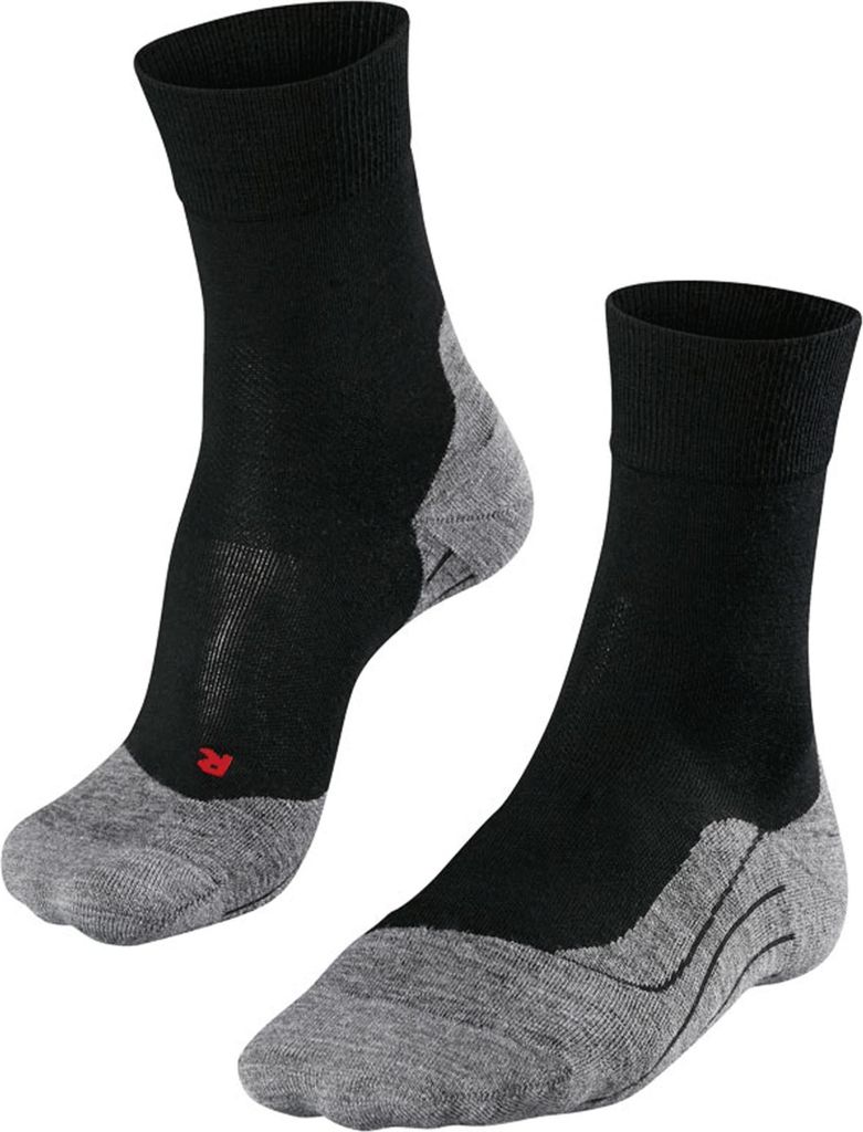 FALKE RU4 Wool Laufsocken black/mix 44-45