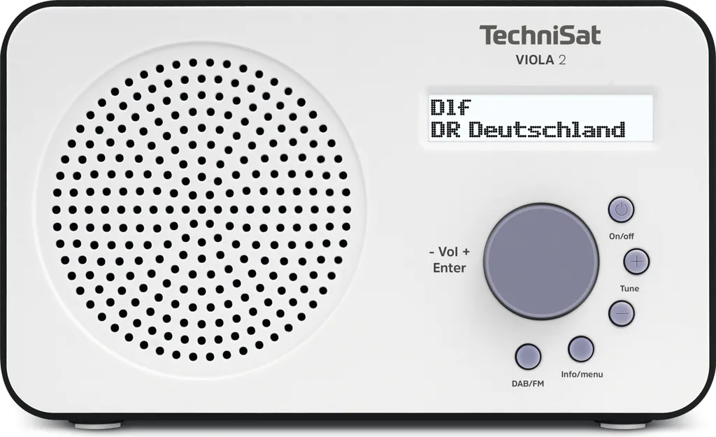TechniSat VIOLA 2 Radio Cucina e Bagno | Facile da Usare, Audio DAB+