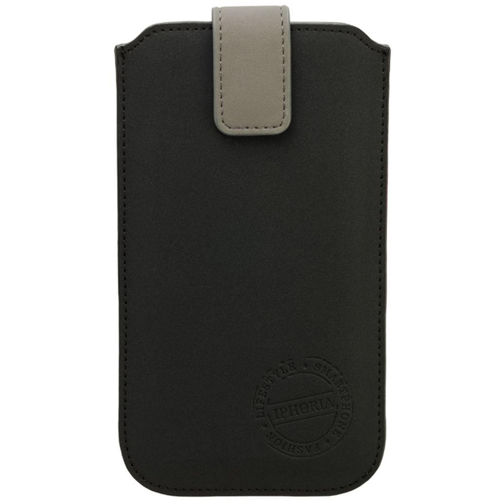 Peter Jäckel Iphoria Fun Trend Case Schwarz Universal XXL 5,2"