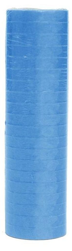 1 Rolle Papier Luftschlangen blau | schwer entflammbar Produktbild 