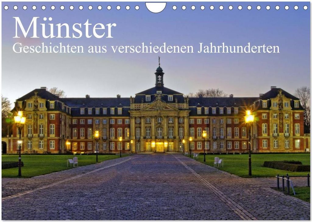 Münster - Geschichten aus verschiedenen Jahrhunderten (Wandkalender 2026 DIN A4 quer), CALVENDO Monatskalender