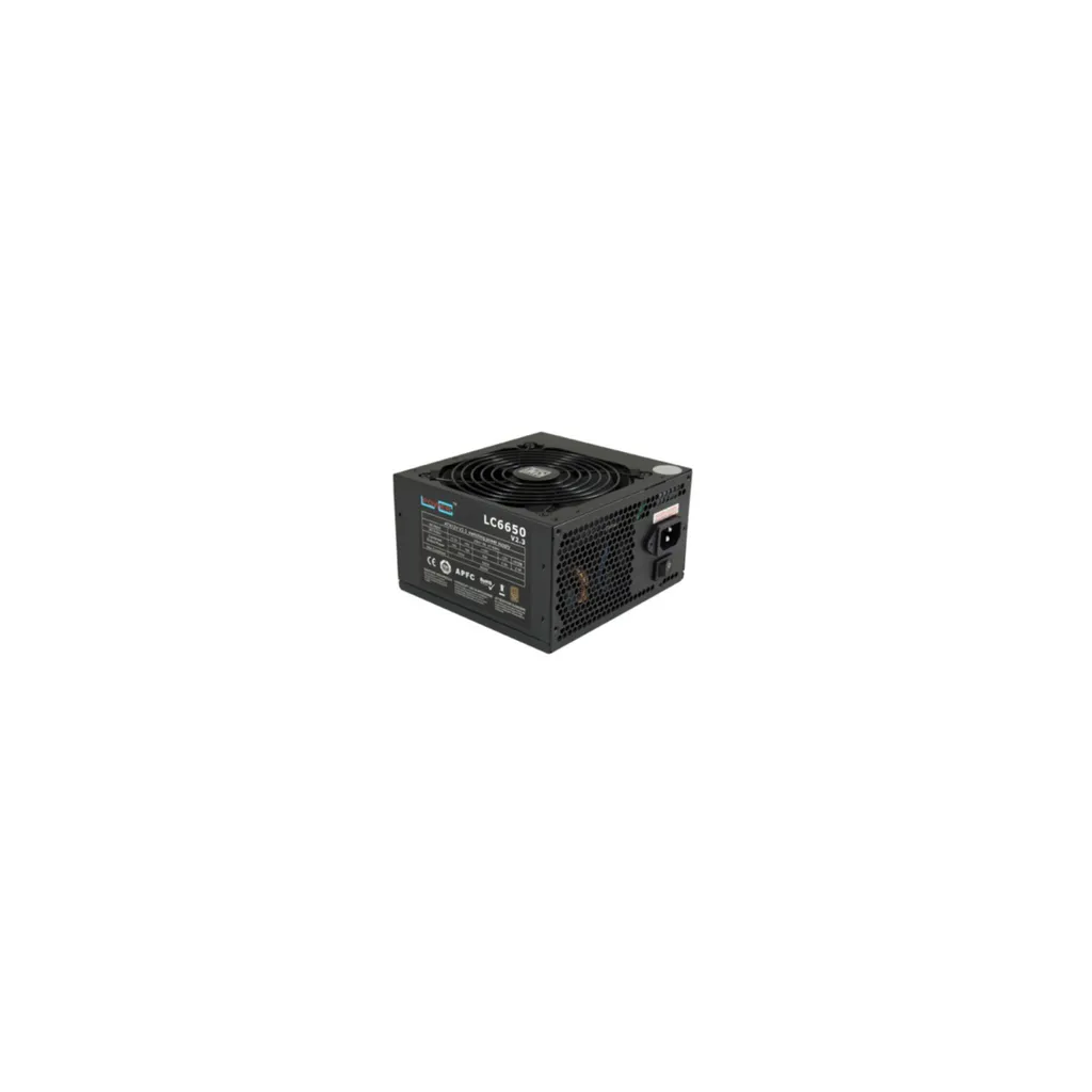 Alimentation Silencieuse 650W 80+ Bronze LC6650 avec Ventilateur 120mm