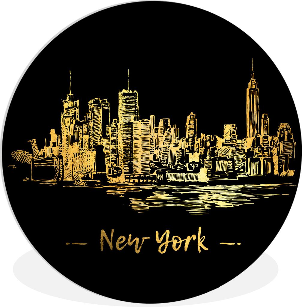 MuchoWow - Schlafzimmer - Bilder - Der Kreis - Kunst für die Wohnung - Plastik - Kunstdruck - Wandbild