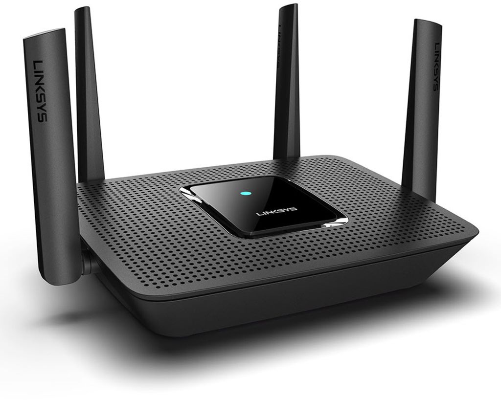 Linksys MR8300 Tri-Band Mesh-WiFi 5-WLAN-Router (AC2200) – Geeignet für das Velop Mesh-WLAN-System – mit USB 3.0- und 4 Gigabit-Ethernet-Ports...