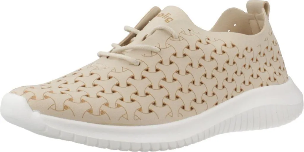 Chaussures de Sport Femme Eoligeros Liberte Beige - Basket de Marche