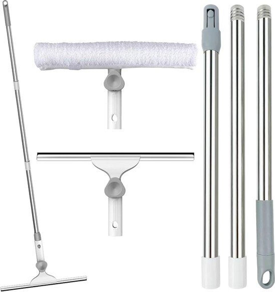 Famanu Fensterwischer mit Silikonabzieher und Produktbild 