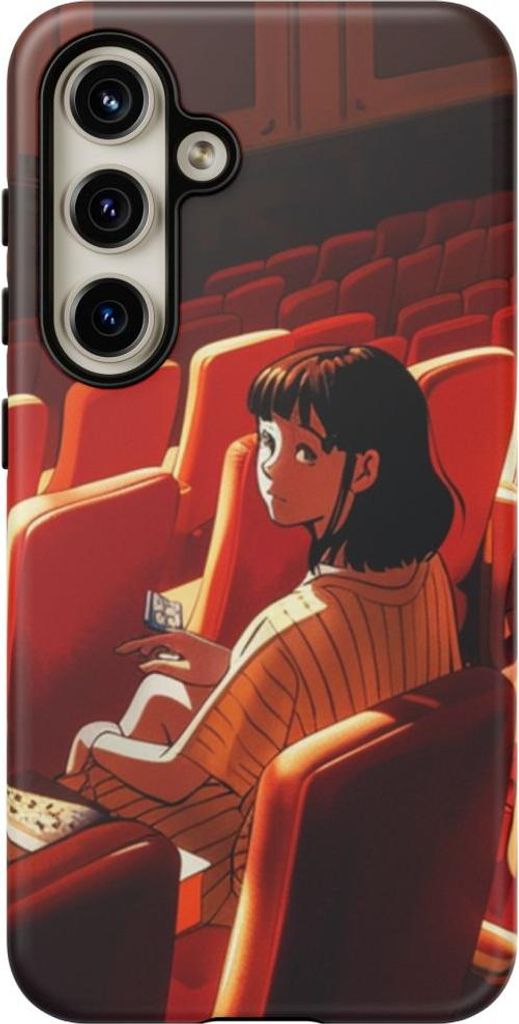 Nachdenkliches Theatermotiv – Hülle Kompatibel mit Galaxy S24