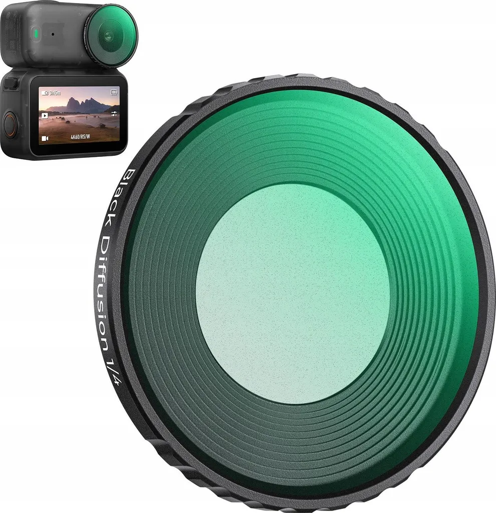 Filtre Black Diffusion pour DJI Osmo Nano élimine le rendu numérique