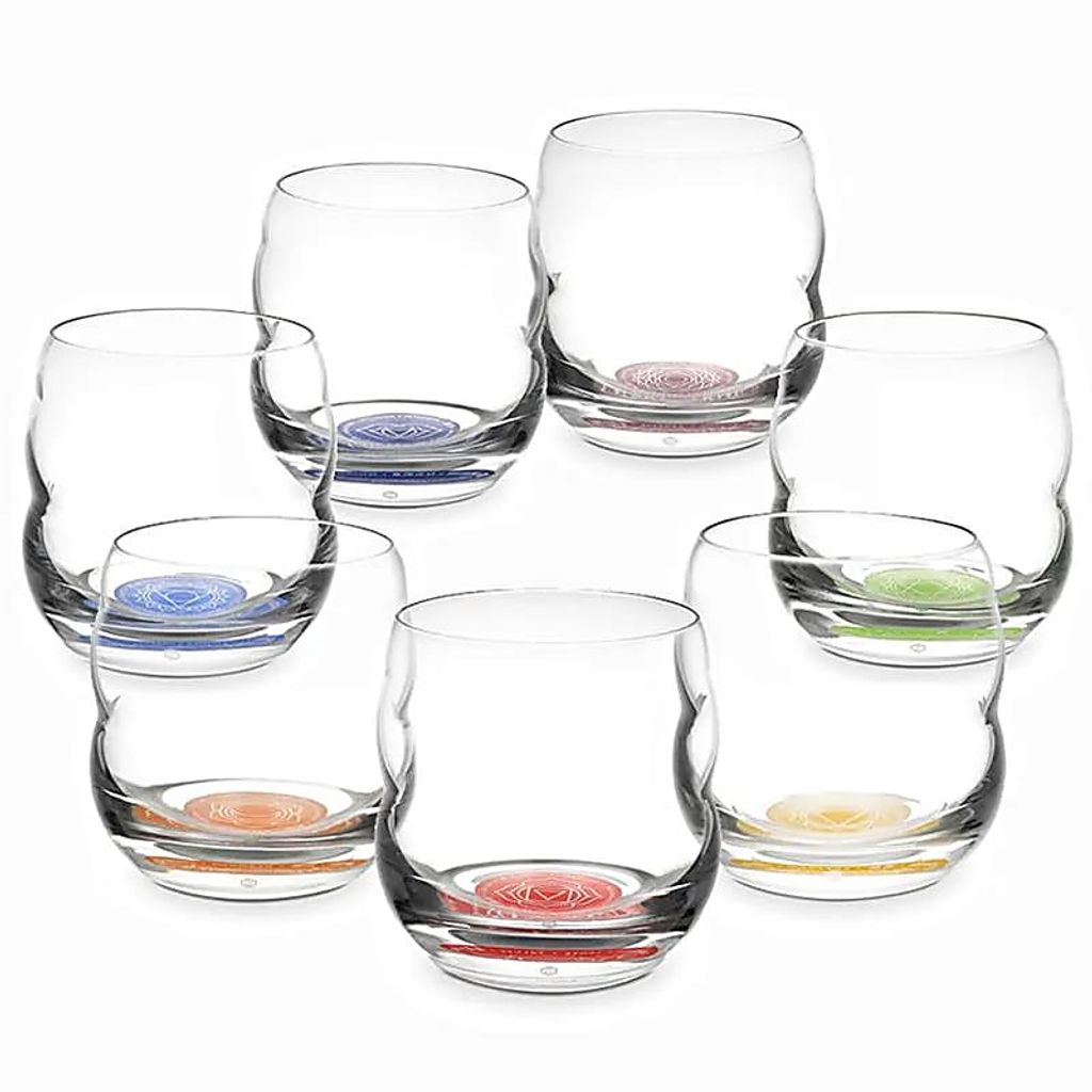 Ensemble de verres à boire Chakra Design Nature - 7x250 Ml Image du produit 