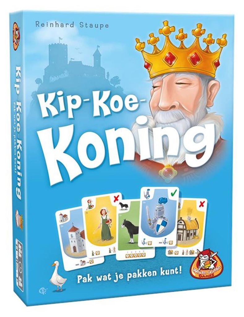 Weiße Kobold-Spiele: Huhn-Kuh-König