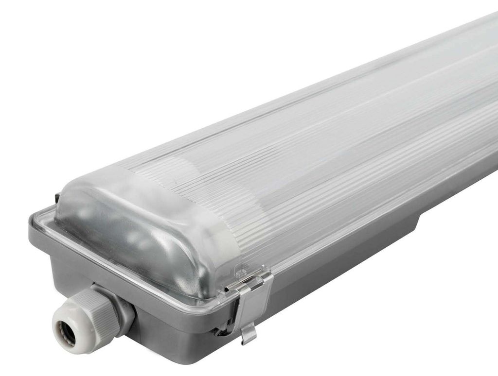 Ledvion Feuchtraumleuchte LED 2x150cm 2x28W 185lm/W 4000K Produktbild 