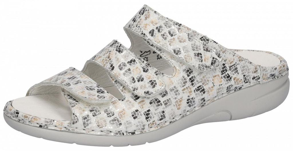 Waldläufer Gunna KUBA offwhite Pantolette Weiß in Gr. 38 Produktbild 