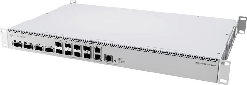 Mikrotik CRS812 DDQ, 10G Ethernet (100/1000/10000), Rack-Einbau