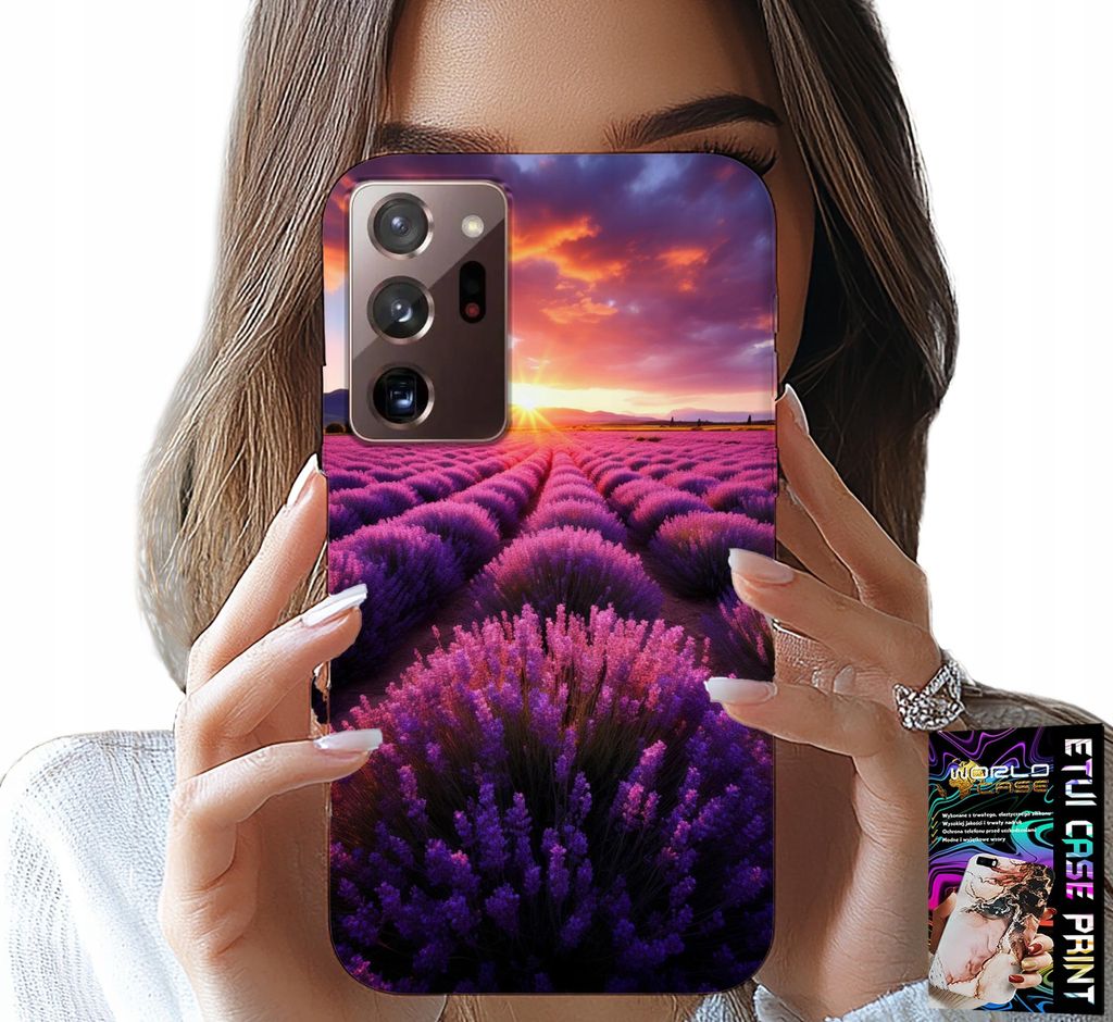 Hülle Für Samsung Note 20 Ultra - Lavendelfeld, Schöne Landschaften, Designs