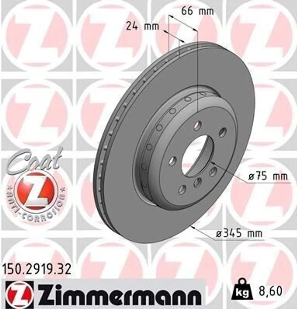 Éliminez les vibrations au freinage sur BMW F30 avec le disque Zimmermann