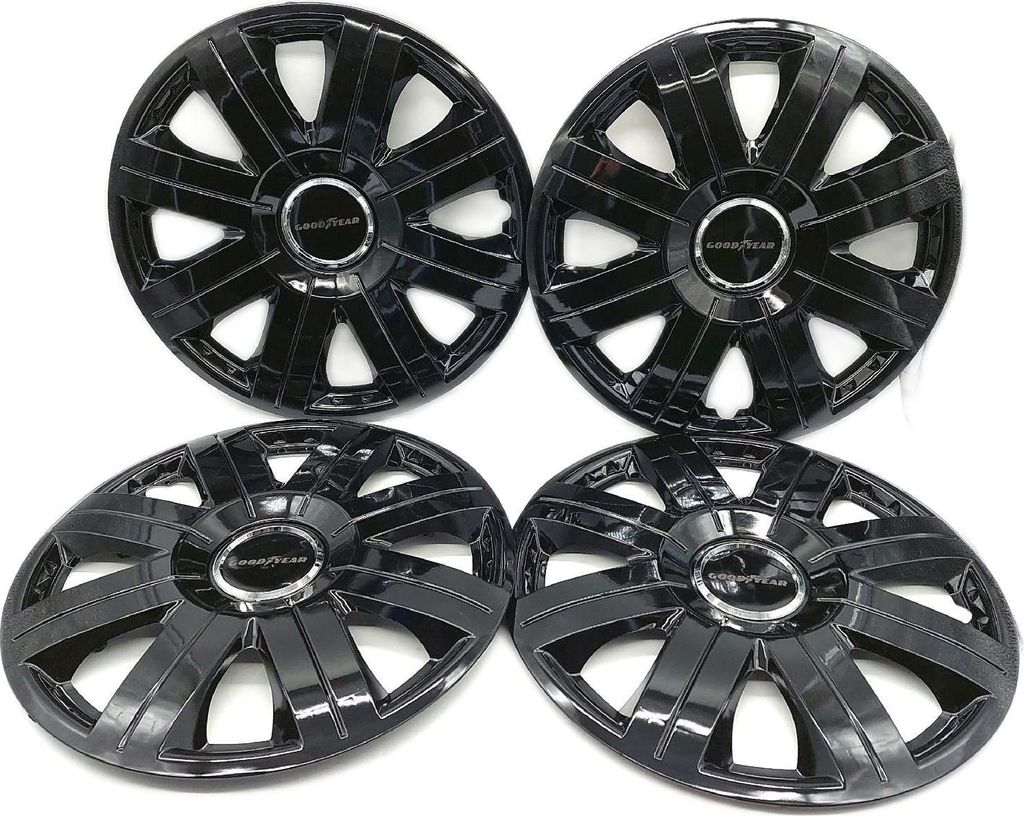 GOODYEAR Radzierblenden Flexo, Radkappen, 14 Zoll, schwarz, Produktbild 