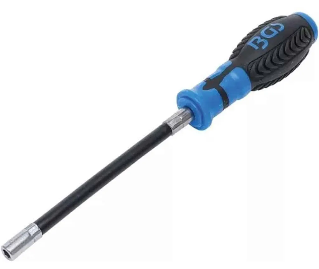 Tournevis flexible ergonomique 150 mm D-Work, lot de 5 pièces E4-E8