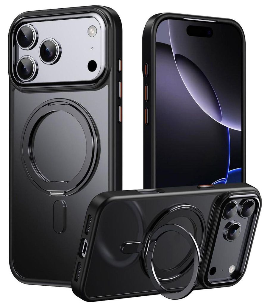 Pro Apple iPhone 17 Pro Max Frosted Ring MagSafe TPU + PC Obrázek produktu 