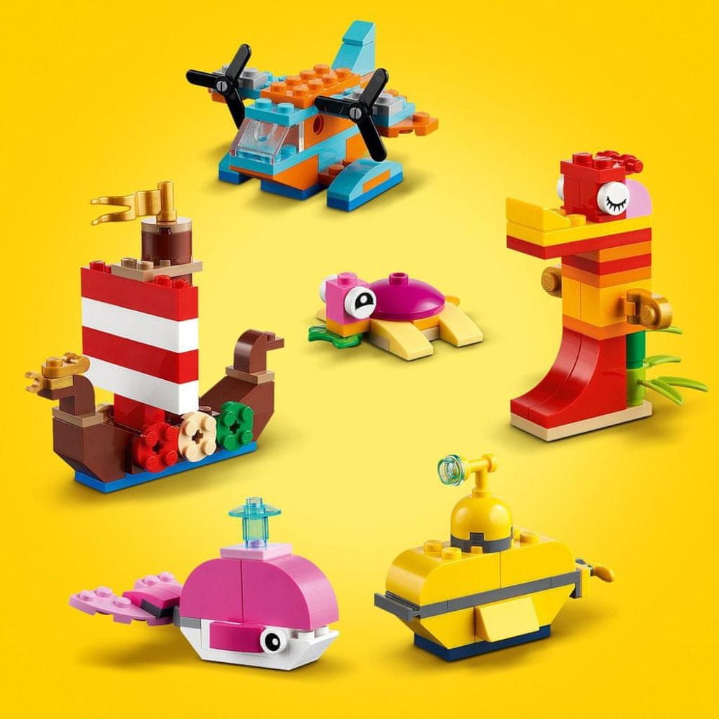LEGO 11018 Classic Kreativer Meeresspaß, Kreativ-Set mit Produktbild 42