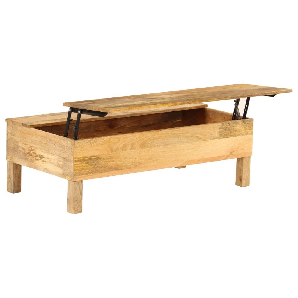 vidaXL Couchtisch Mangoholz Massiv 110 x 55 x 35 cm - Couchtisch - Couchtische - Kaffeetisch - Kaffeetische