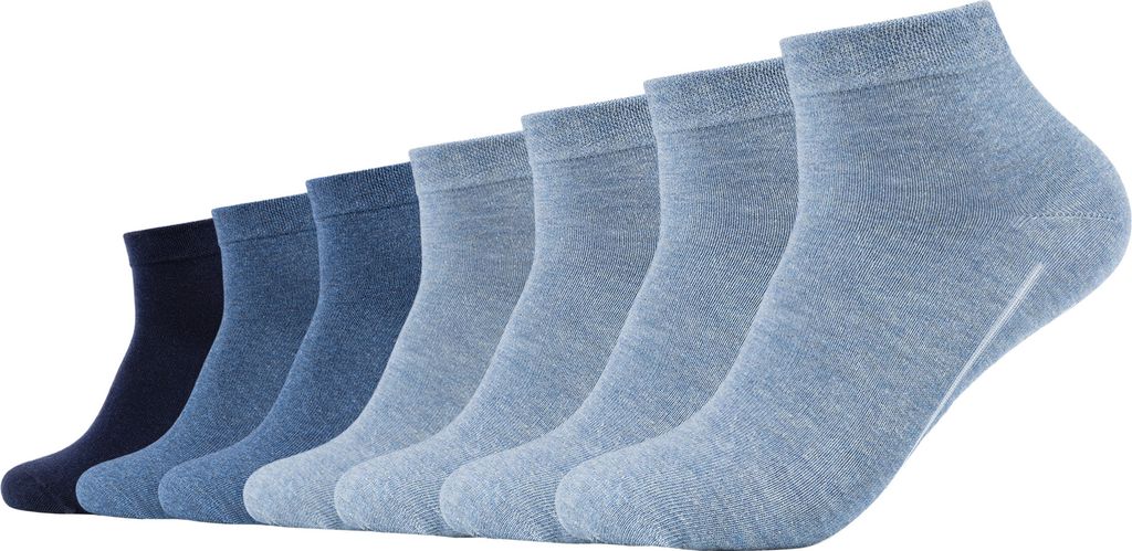 Camano Sneakersocke ca-soft ca-soft im 7er-Pack ohne Gummidruck denim melange 39-42