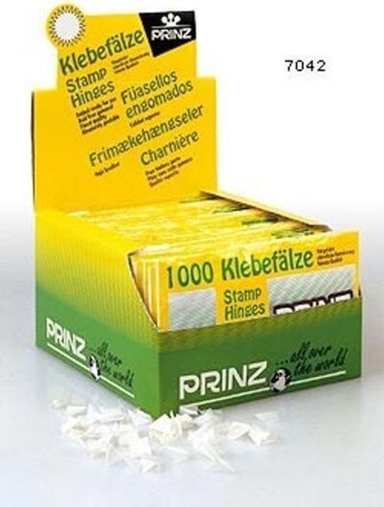 PRINZ-Klebefalze 7044 1 Karton mit 100 Beutel Prinz Falze