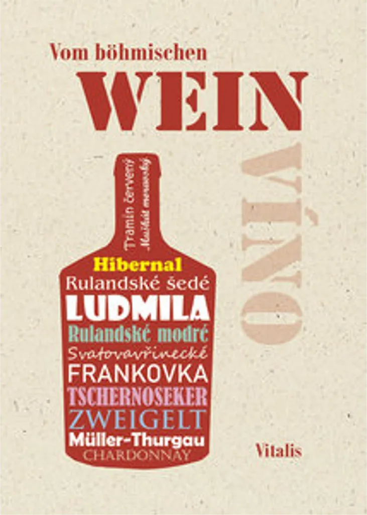 Livre de collection Vom böhmischen Wein sur le terroir de Bohême