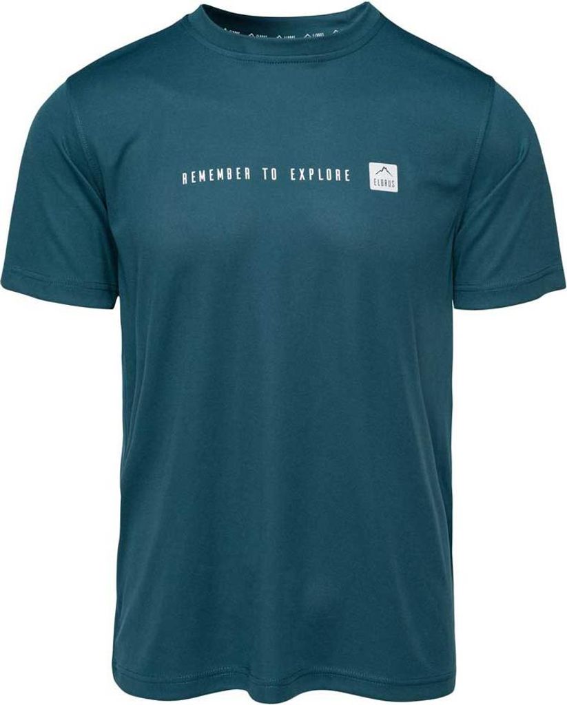 Elbrus Daven Ii Kurzarm-t-shirt Blau S Herren Blau S