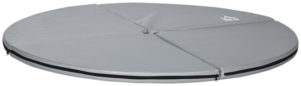 HOMCOM Dansstangmat, diameter 150 cm, beschermmat voor Productafbeelding 