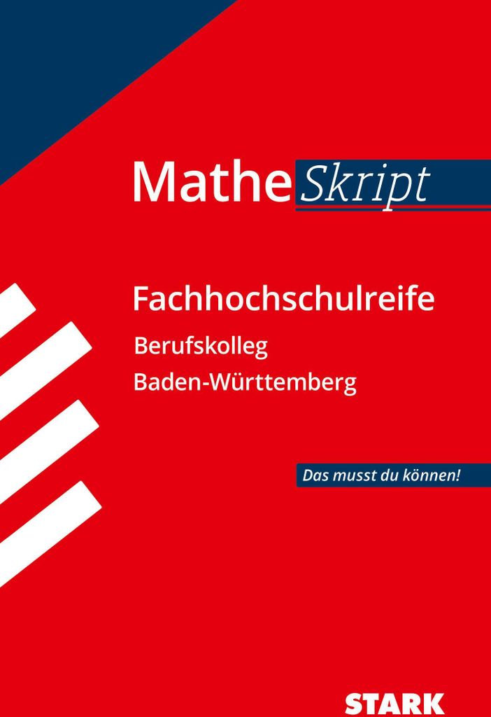 STARK MatheSkript Berufskolleg - BaWü. Baden-Württemberg