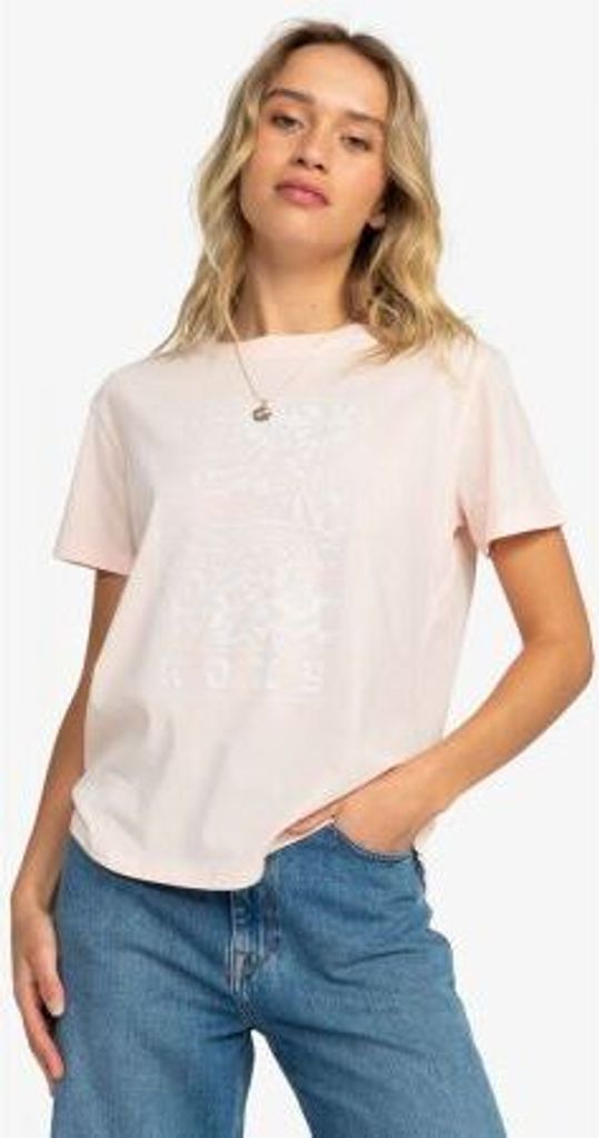 T-SHIRT ROXY THE BEACH SAND - rosa - M