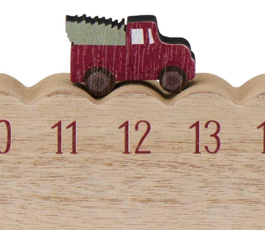 Ib Laursen Weihnachtskalender Lastwagen mit Weihnachtsbaum Produktbild 