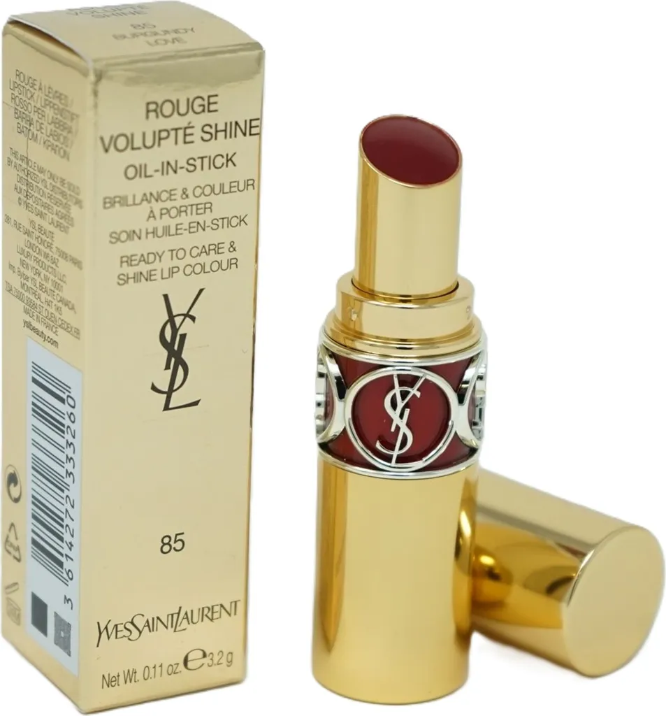 Rouge à Lèvres Rouge Volupté Shine YSL pour un Maquillage Éclatant 4g