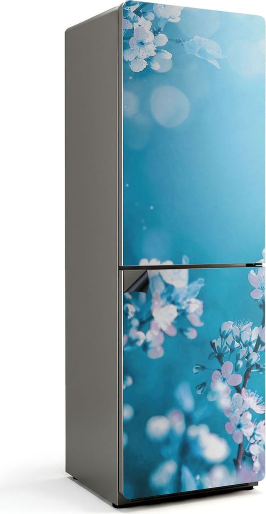 Eine zarte Blumenkomposition – Magnetische Kühlschrank Abdeckung – Dekorfolie magnetisch Küche – Kühlschrank Magnet Deko – selbstklebend...