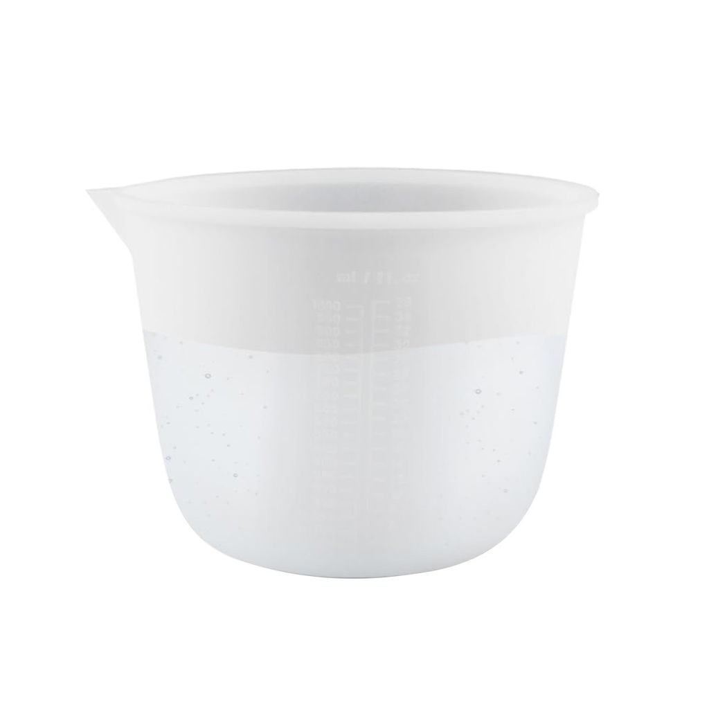 Messbecher Silikon 1000 ml，BPA frei, strukturierter Griff, Produktbild 