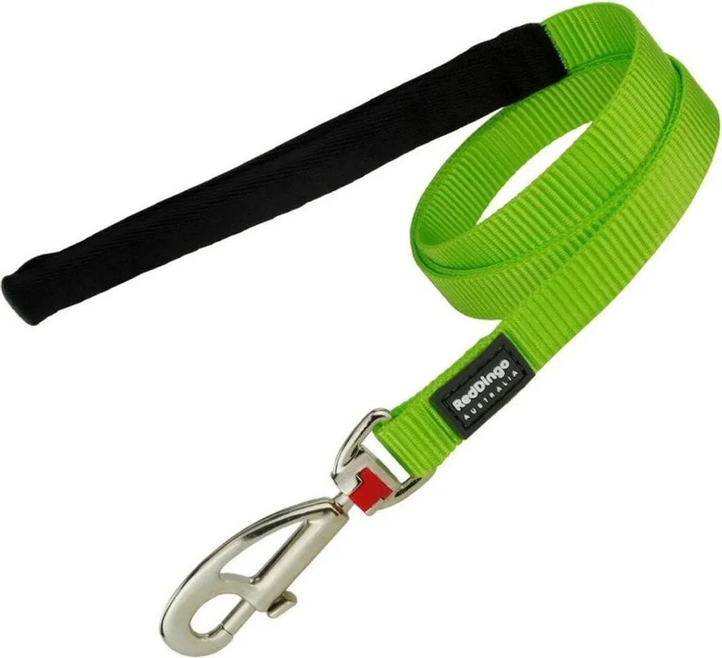 Red Dingo Nastro Liscio Verde: Stile e Comfort per il Tuo Cane